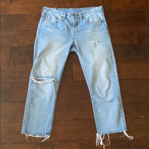 Levi’s 501 tapered jeans